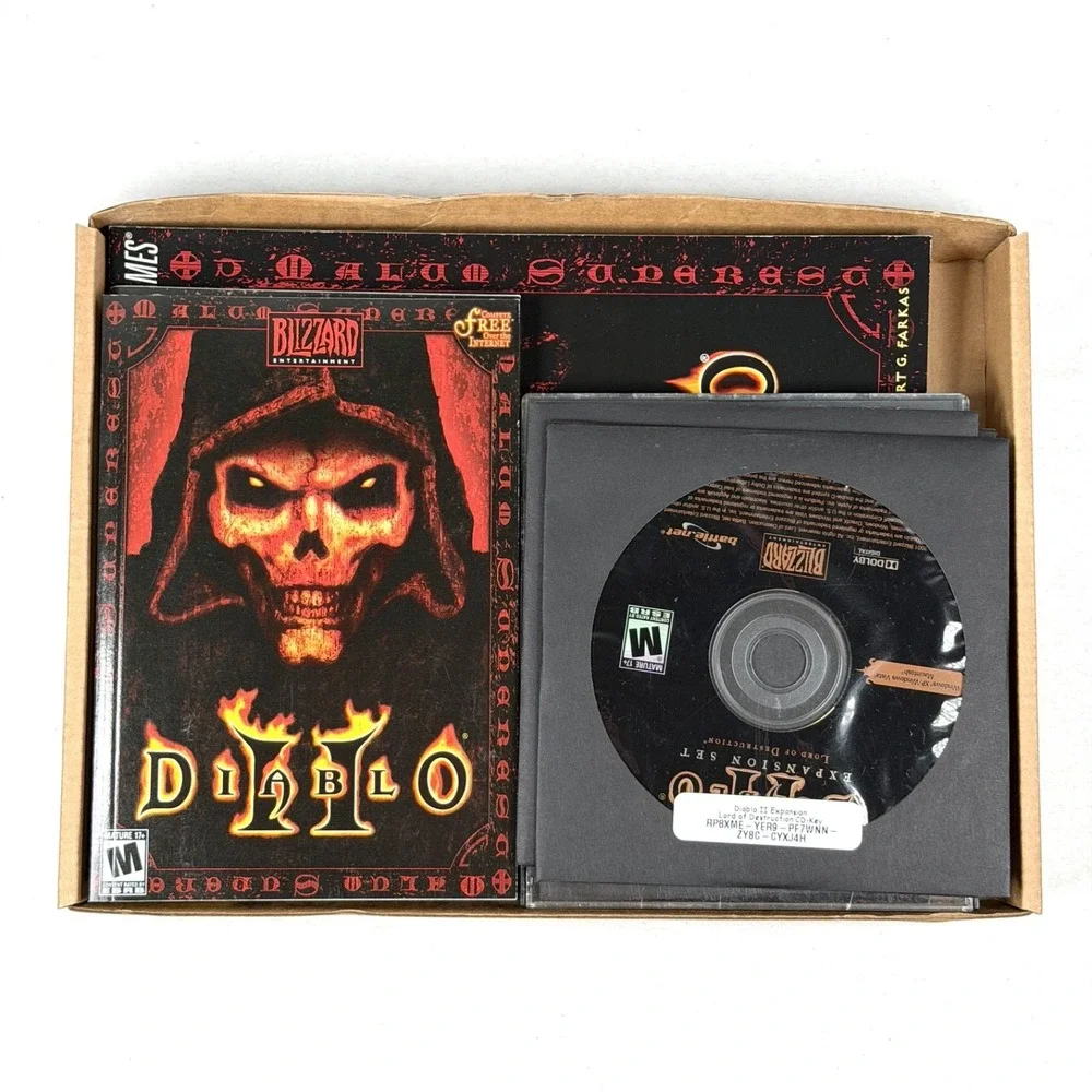 Blizzard Entertainment: Diablo Battle Chest (PC) Expansion/Manual/Complete